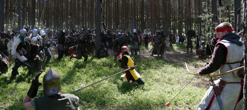 Illustration for article titled Czech Tolkien Fans Stage Enthusiastic Battle Of Five Armies Reenactment